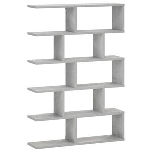 vidaXL P&oacute;łka ścienna Betonowy szary 70 x 17 x 101 cm