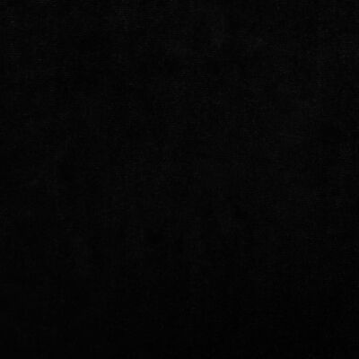 vidaXL Sofa dziecięca z podnóżkiem, czarna, 100x50x30 cm, aksamit