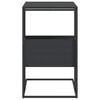 vidaXL Stolik boczny, czarny, 55x36x59,5 cm, materiał drewnopochodny