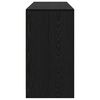 vidaXL Bufet 3 pcs Czarny Dąb 70 x 41 x 75 cm Materiał drewnopochodny
