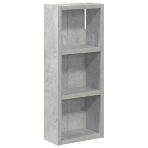 vidaXL Szafka ścienna łazienkowa Betonowy Szary 20 x 10 x 50 cm