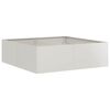vidaXL Doniczka 100x100x30 cm Stal nierdzewna