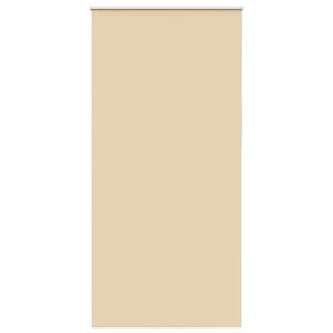 vidaXL Roleta zaciemniająca beżowa 115x210cm Szerokość tkaniny 110,7cm