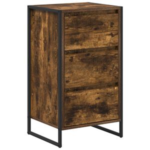 vidaXL Bufet Dąb wędzony 43 x 36 x 75,5 cm Drewno inżynieryjne
