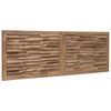 vidaXL Zagł&oacute;wek Naturalny 140 cm Lite drewno teakowe