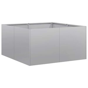 vidaXL Doniczka 80x80x40 cm Stal ocynkowana