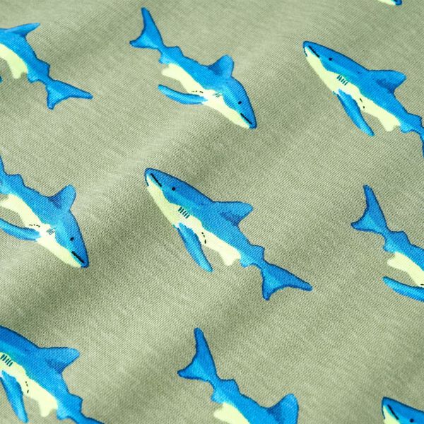 Koszulka dziecięca, jasne khaki, 104