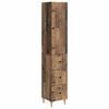 vidaXL Zestaw szafek 2 pcs 33 x 34,5 x 90 cm Drewno inżynieryjne