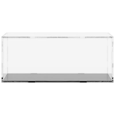 vidaXL Pudełko ekspozycyjne, przezroczyste, 34x16x14 cm, akrylowe