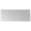vidaXL Lustro łazienkowe LED przezroczysty 100 x 40 cm szkło hartowane