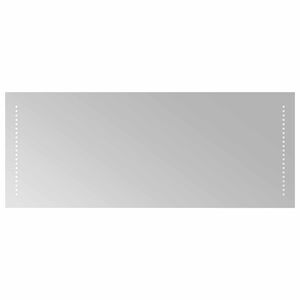 vidaXL Lustro łazienkowe LED przezroczysty 100 x 40 cm szkło hartowane