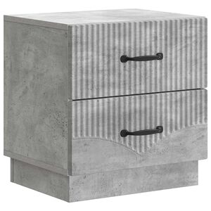 vidaXL Szafka Nocna z szufladą Betonowy szary 43 x 34,5 x 44,5 cm