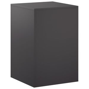 vidaXL Stojak na rośliny Czarny 40 x 40 x 60 cm Stal