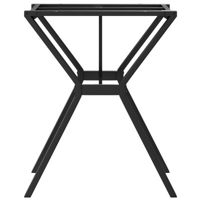 vidaXL Nogi do stołu w kształcie litery Y, 60x60x73 cm, żeliwo