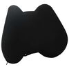vidaXL Poduszka pod plecy Czarny Pianka z pamięcią 40 x 32 x 13 cm