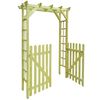 vidaXL Łuk r&oacute;żany do ogrodu, 150x50x200 cm, impregnowane drewno