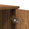 vidaXL Szafka na buty, stare drewno, 80x39x178 cm