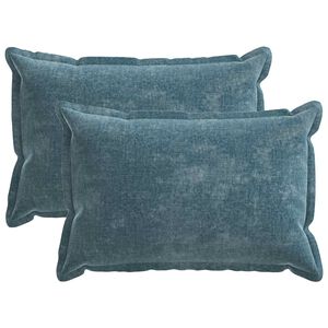 vidaXL Poszewka na poduszkę 2 pcs HOUTEN niebieski 50 x 75 cm