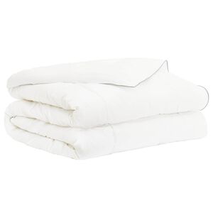 vidaXL Kołdra 220x240 cm Lato 200 GSM Wełna australijska Biały