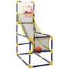 vidaXL Mini zestaw do gry w koszyk&oacute;wkę z piłką i pompką 45x86x127 cm