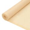 vidaXL Siatka osłaniająca HDPE, 1,5x10 m, beżowa