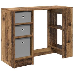 vidaXL Biurko Stare drewno 100 x 40 x 75 cm Drewno inżynieryjne