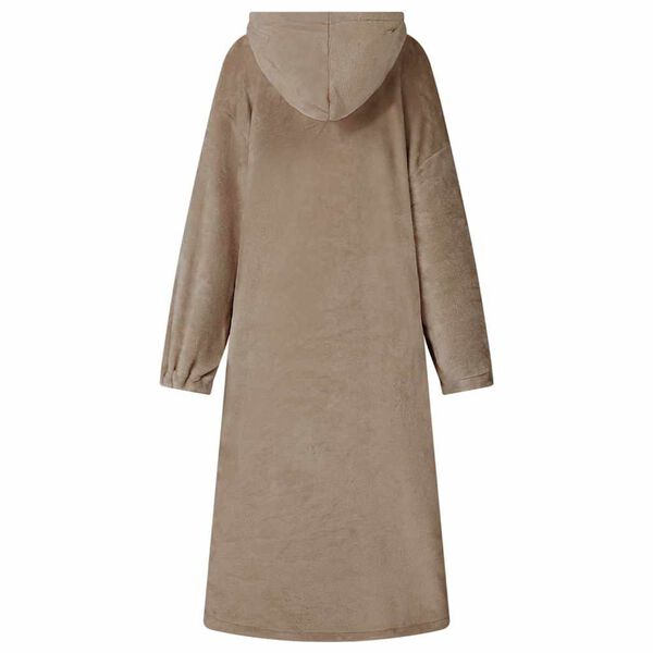 vidaXL Bluza-koc Camel l Flanela
