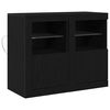 vidaXL Komoda LED 2 szt. 41 x 37 x 67 cm Drewno inżynieryjne