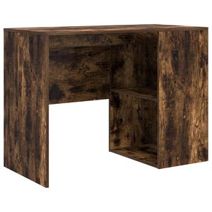 vidaXL Biurko Dąb wędzony Drewno inżynieryjne 102 x 50 x 75 cm
