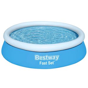 Bestway Nadmuchiwany basen Fast Set, okrągły, 183x51 cm, niebieski