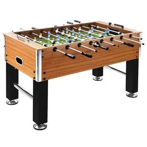 vidaXL St&oacute;ł do gry w piłkarzyki, stal, 60 kg, 140x74,5x87,5 cm