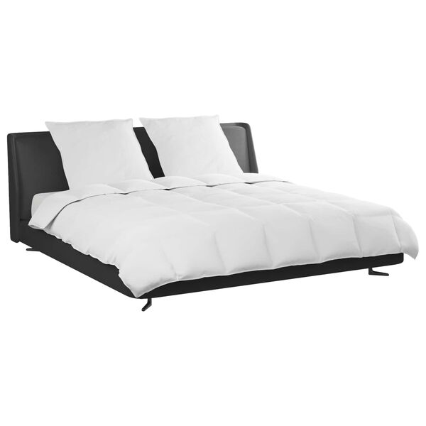 vidaXL Zestaw kołder z poduszką 3 pcs Biały Pi&oacute;ra down