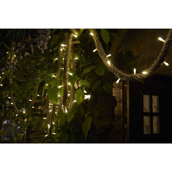 Luxform Sznur lampek LED Manila, 3 m, brązowy