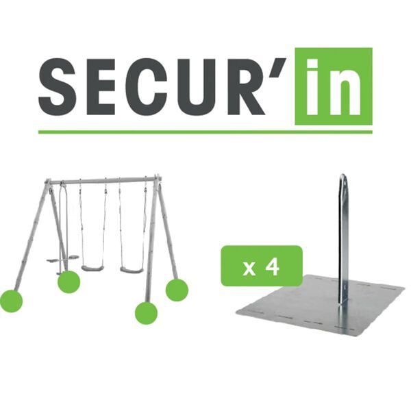 TRIGANO Zestaw kotew Secur'in do huśtawki, J-900590