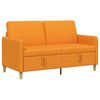 vidaXL Sofa z miejscem do przechowywania Ciemny Ż&oacute;łty 152 x 78 x 87 cm