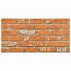 vidaXL Panele ścienne 10 pcs Cegła 100 x 50 cm Pianka EPS