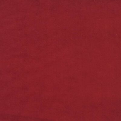 vidaXL 2-osobowa kanapa, kolor czerwonego wina, tapicerowana aksamitem