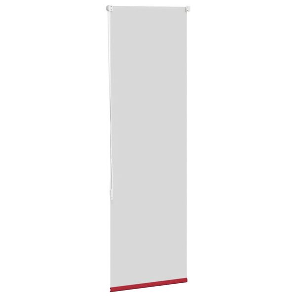 vidaXL Roleta zaciemniająca Red 40x130 cm Szerokość tkaniny 35,7 cm