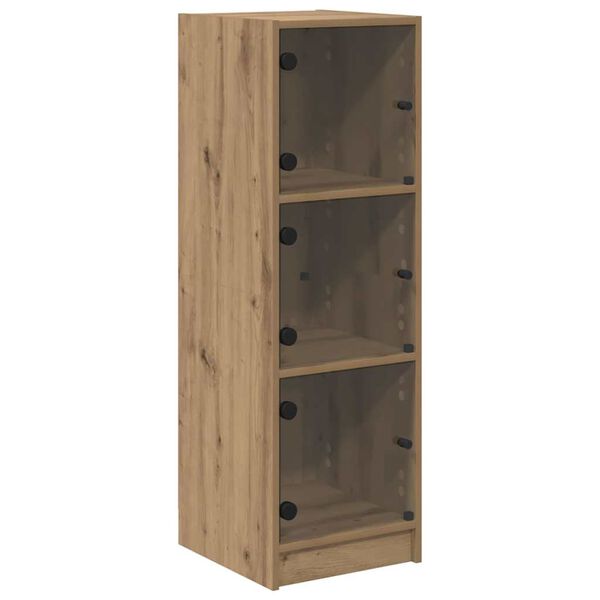 vidaXL Highboard Dąb rzemieślniczy 35 x 37 x 109 cm