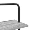 vidaXL P&oacute;łka na książki Szary Sonoma 60 x 24 x 168 cm