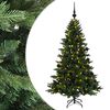 vidaXL Sztuczna choinka z bombką 120 cm 150 LED Ciepła biel