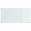 vidaXL Prz&oacute;d kuchenny Biały 120 x 60 cm szkło hartowane