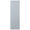vidaXL Chodnik dywanowy ORIZ 1150 gsm Szary i biały