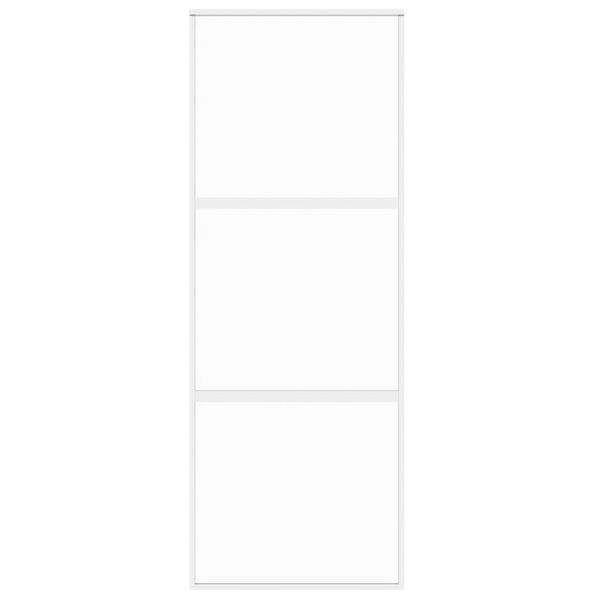 vidaXL Drzwi przesuwne, złote, 76x205 cm, szkło hartowane i aluminium