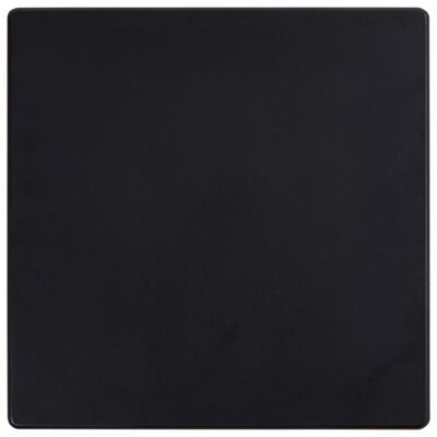 vidaXL 3-częściowy zestaw mebli barowych, tkanina, czarny