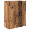 vidaXL Highboard z szufladą 2 pcs Stare drewno 69,5 x 34 x 180 cm