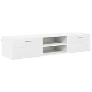 vidaXL Drewniana szafka 150 x 39 x 30 cm Biały Drewno inżynieryjne