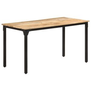vidaXL St&oacute;ł jadalniany, 140 x 70 x 76 cm, surowe drewno mango