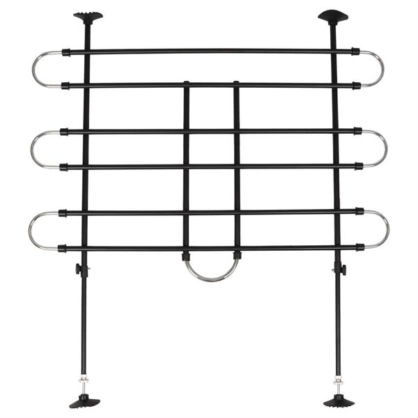 FLAMINGO Przegroda dla psa do samochodu Tara, 3 drążki, 2 ustawienia