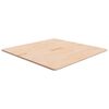 vidaXL Kwadratowy blat do stolika, 80x80x1,5 cm, surowe drewno dębowe